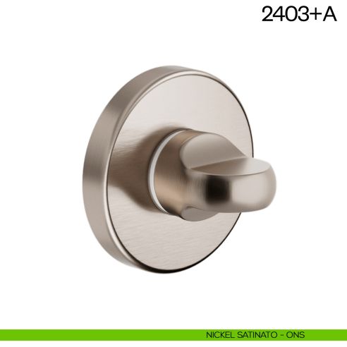 Nottolino per porta America dnd Handles nickel satinato