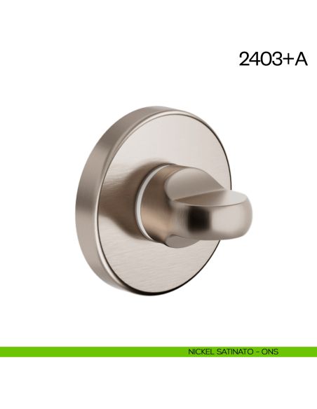 Nottolino per porta America dnd Handles nickel satinato