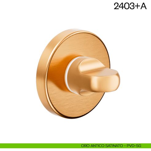 Nottolino per porta America dnd Handles oro antico satinato