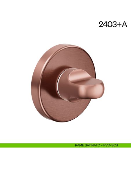 Nottolino per porta America dnd Handles rame satinato