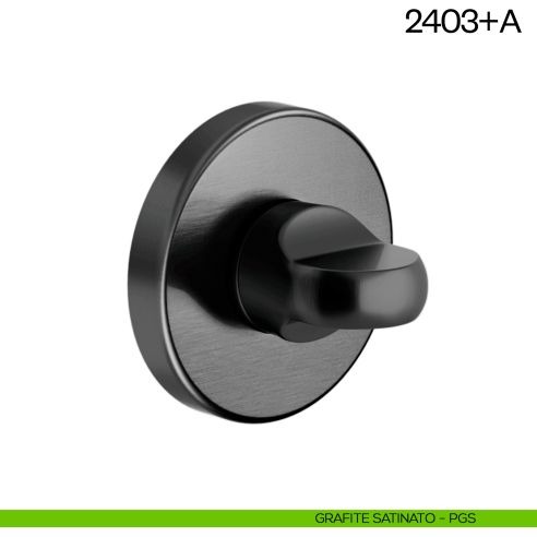 Nottolino per porta America dnd Handles grafite satinato