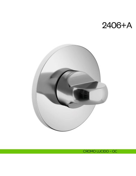 Nottolino per porta 2406 dnd Handles cromo