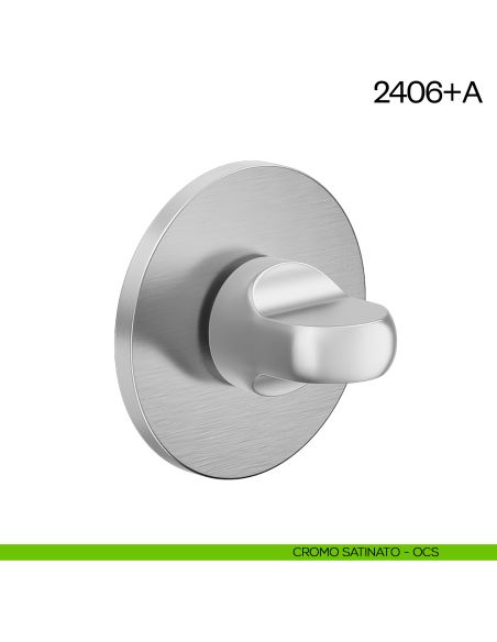 Nottolino per porta 2406 dnd Handles cromo satinato