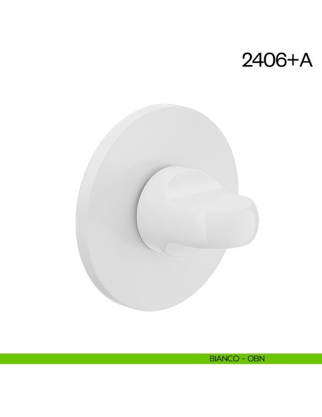 Nottolino per porta 2406 dnd Handles bianco