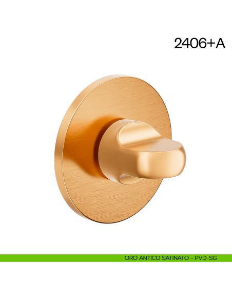 Nottolino per porta 2406 dnd Handles oro antico satinato