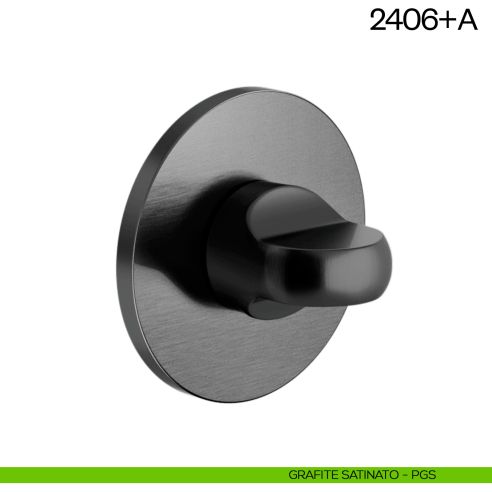 Nottolino per porta 2406 dnd Handles grafite satinato