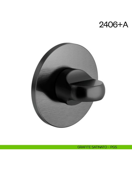Nottolino per porta 2406 dnd Handles grafite satinato
