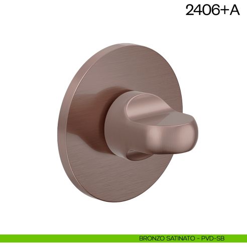 Nottolino per porta 2406 dnd Handles bronzo satinato