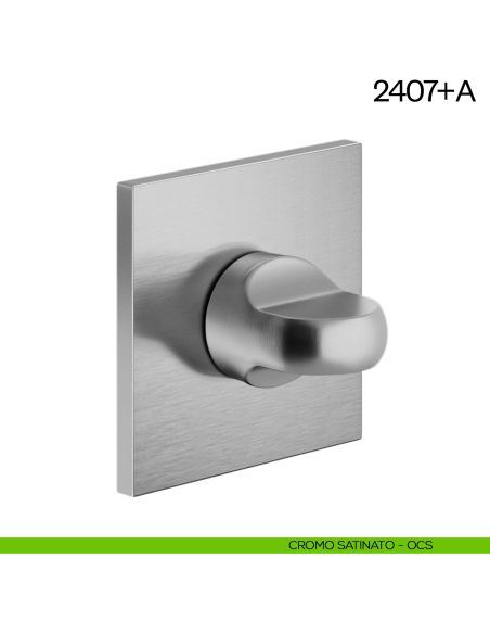 Nottolino per porta 2407 dnd Handles cromo satinato
