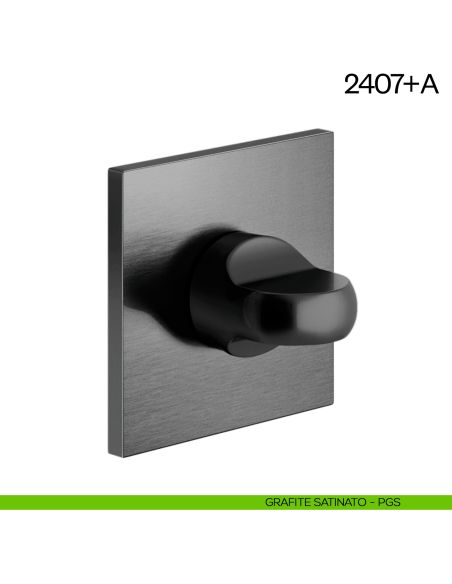 Nottolino per porta 2407 dnd Handles grafite satinato