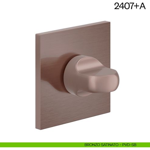 Nottolino per porta 2407 dnd Handles bronzo satinato