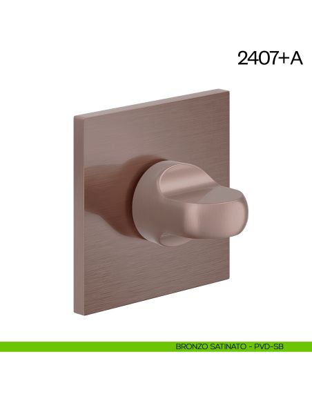 Nottolino per porta 2407 dnd Handles bronzo satinato