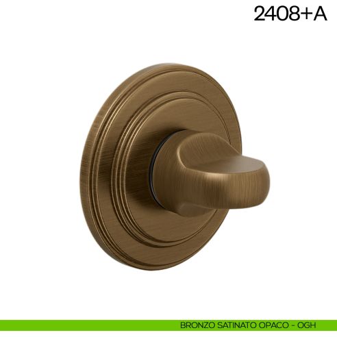 Nottolino per porta 2408 dnd Handles bronzo satinato opaco