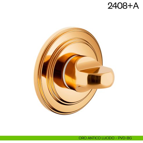 Nottolino per porta 2408 dnd Handles oro antico lucido