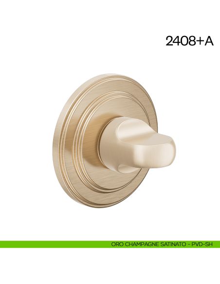 Nottolino per porta 2408 dnd Handles oro champagne satinato