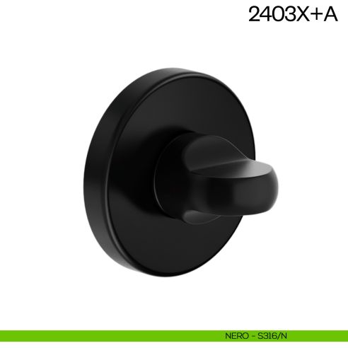 Nottolino per porta 2403X dnd Handles nero