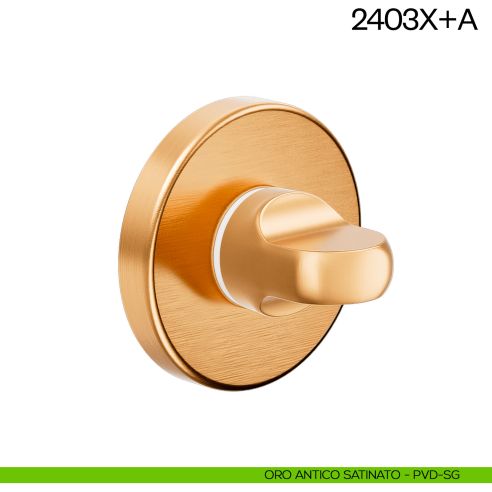 Nottolino per porta 2403X dnd Handles oro antico satinato