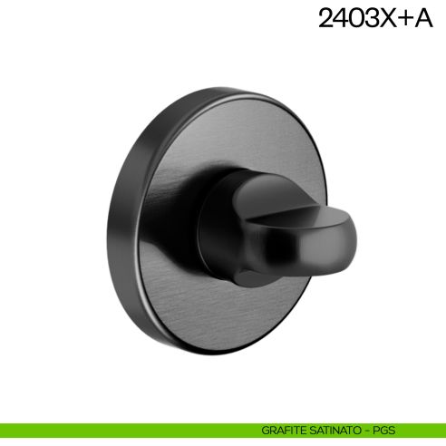 Nottolino per porta 2403X dnd Handles grafite satinato