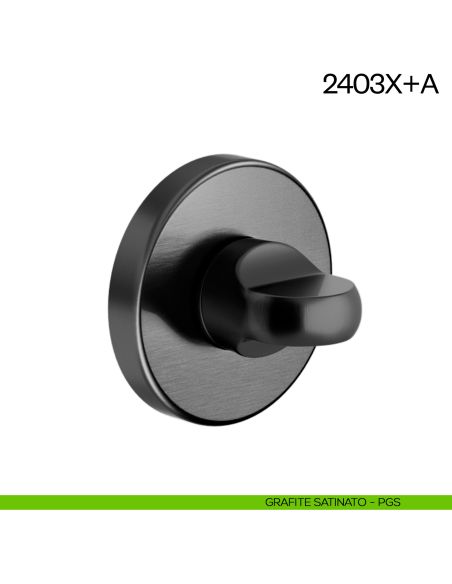 Nottolino per porta 2403X dnd Handles grafite satinato