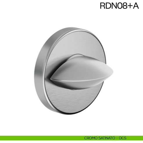 Nottolino per porta RDN08 dnd Handles cromo satinato