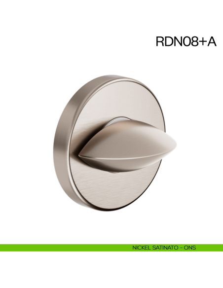 Nottolino per porta RDN08 dnd Handles nickel satinato