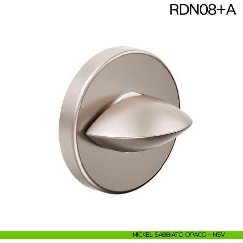 Nottolino per porta RDN08 dnd Handles nickel sabbiato opaco