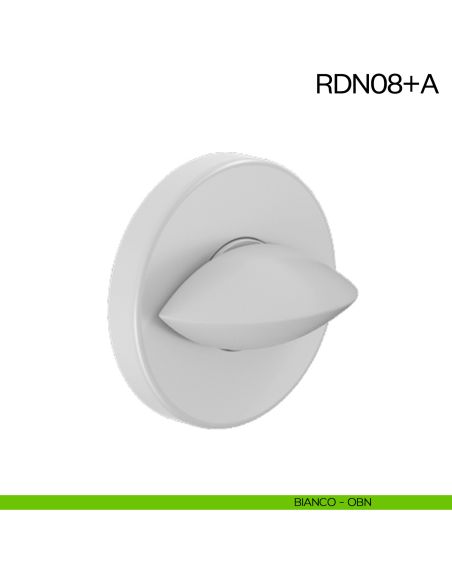 Nottolino per porta RDN08 dnd Handles bianco