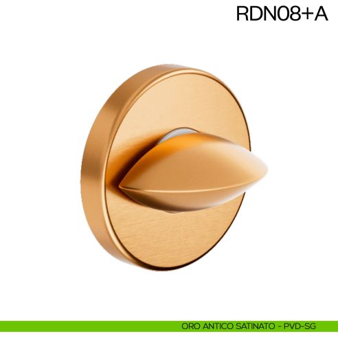 Nottolino per porta RDN08 dnd Handles oro antico satinato