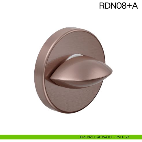 Nottolino per porta RDN08 dnd Handles bronzo satinato