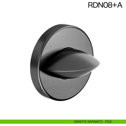 Nottolino per porta RDN08 dnd Handles grafite satinato