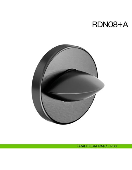 Nottolino per porta RDN08 dnd Handles grafite satinato