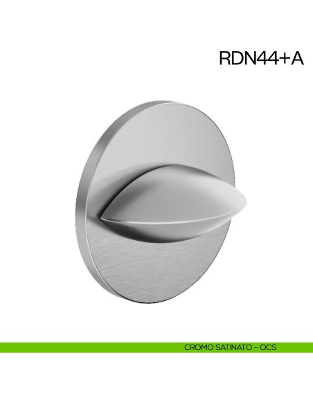 Nottolino per porta RDN44 dnd Handles cromo satinato