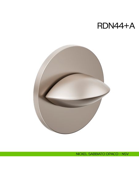 Nottolino per porta RDN44 dnd Handles nickel sabbiato opaco