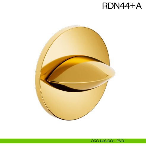 Nottolino per porta RDN44 dnd Handles oro lucido