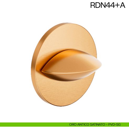 Nottolino per porta RDN44 dnd Handles oro antico satinato