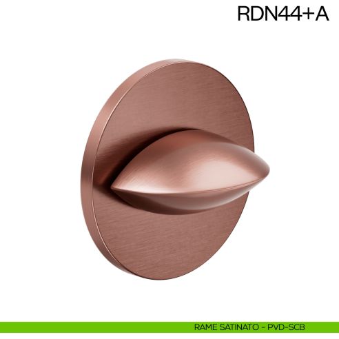 Nottolino per porta RDN44 dnd Handles rame satinato