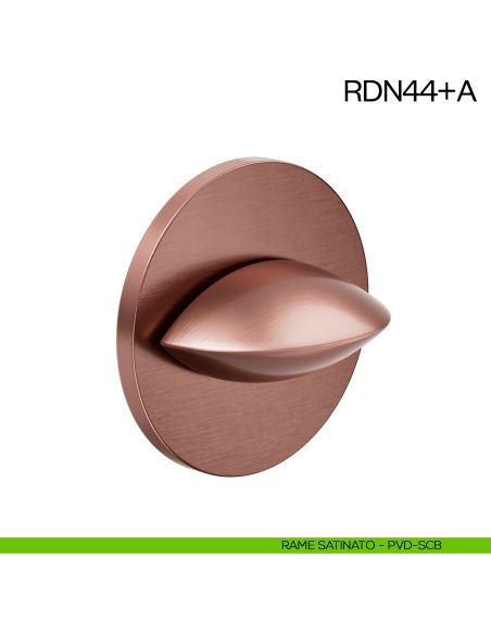 Nottolino per porta RDN44 dnd Handles rame satinato