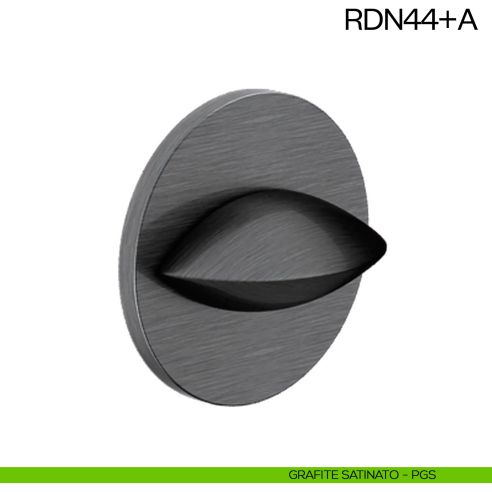 Nottolino per porta RDN44 dnd Handles grafite satinato