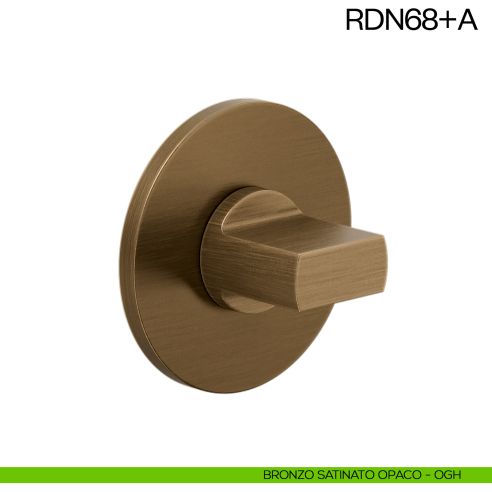Nottolino per porta RDN68 dnd Handles bronzo satinato opaco