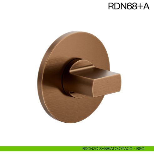 Nottolino per porta RDN68 dnd Handles bronzo sabbiato opaco