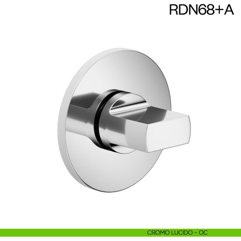 Nottolino per porta RDN68 dnd Handles cromo