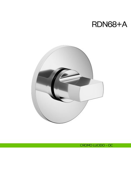 Nottolino per porta RDN68 dnd Handles cromo
