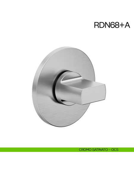 Nottolino per porta RDN68 dnd Handles cromo satinato