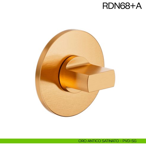 Nottolino per porta RDN68 dnd Handles oro antico satinato