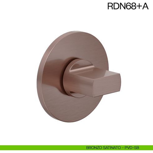 Nottolino per porta RDN68 dnd Handles bronzo satinato