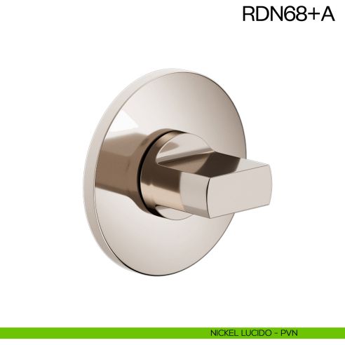 Nottolino per porta RDN68 dnd Handles nickel lucido