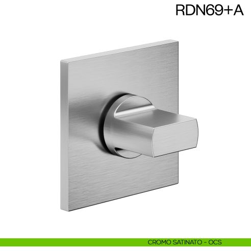 Nottolino per porta RDN69 dnd Handles cromo satinato