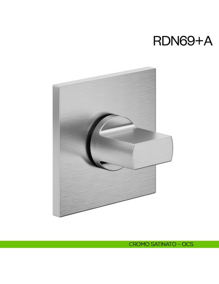 Nottolino per porta RDN69 dnd Handles cromo satinato