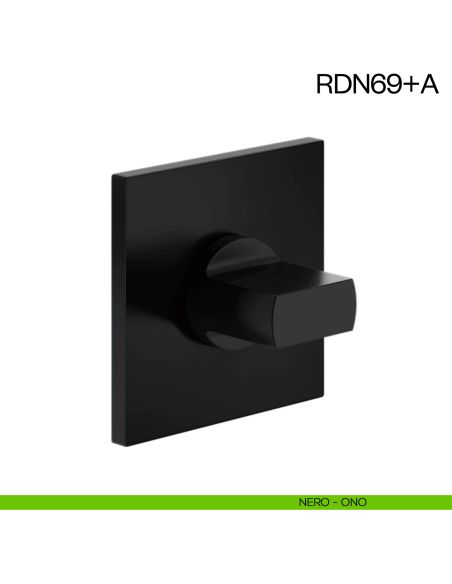 Nottolino per porta RDN69 dnd Handles nero