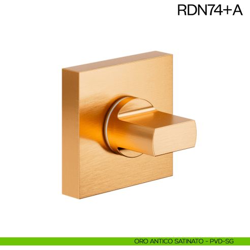 Nottolino per porta RDN74 dnd Handles oro antico satinato
